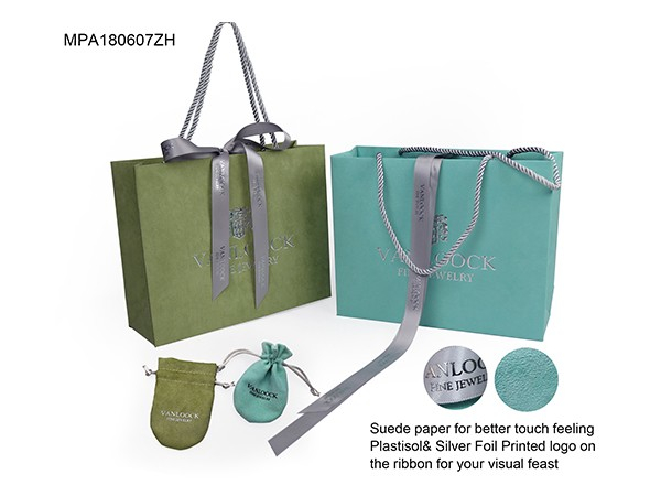 Suede Gift Bag