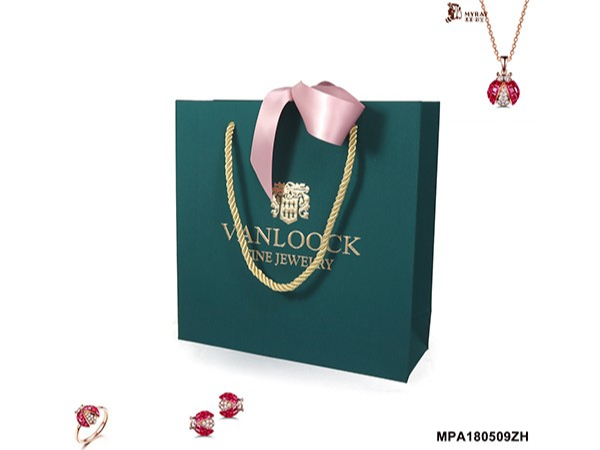 Dark Green Series Jewellery Gift Bag